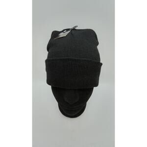 Eros Adult Black Winter Beanie Hat